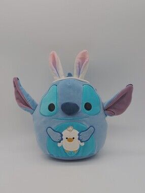 Disney Soft Blue Stitch Easter Exclusive Plush Stuffed Animal